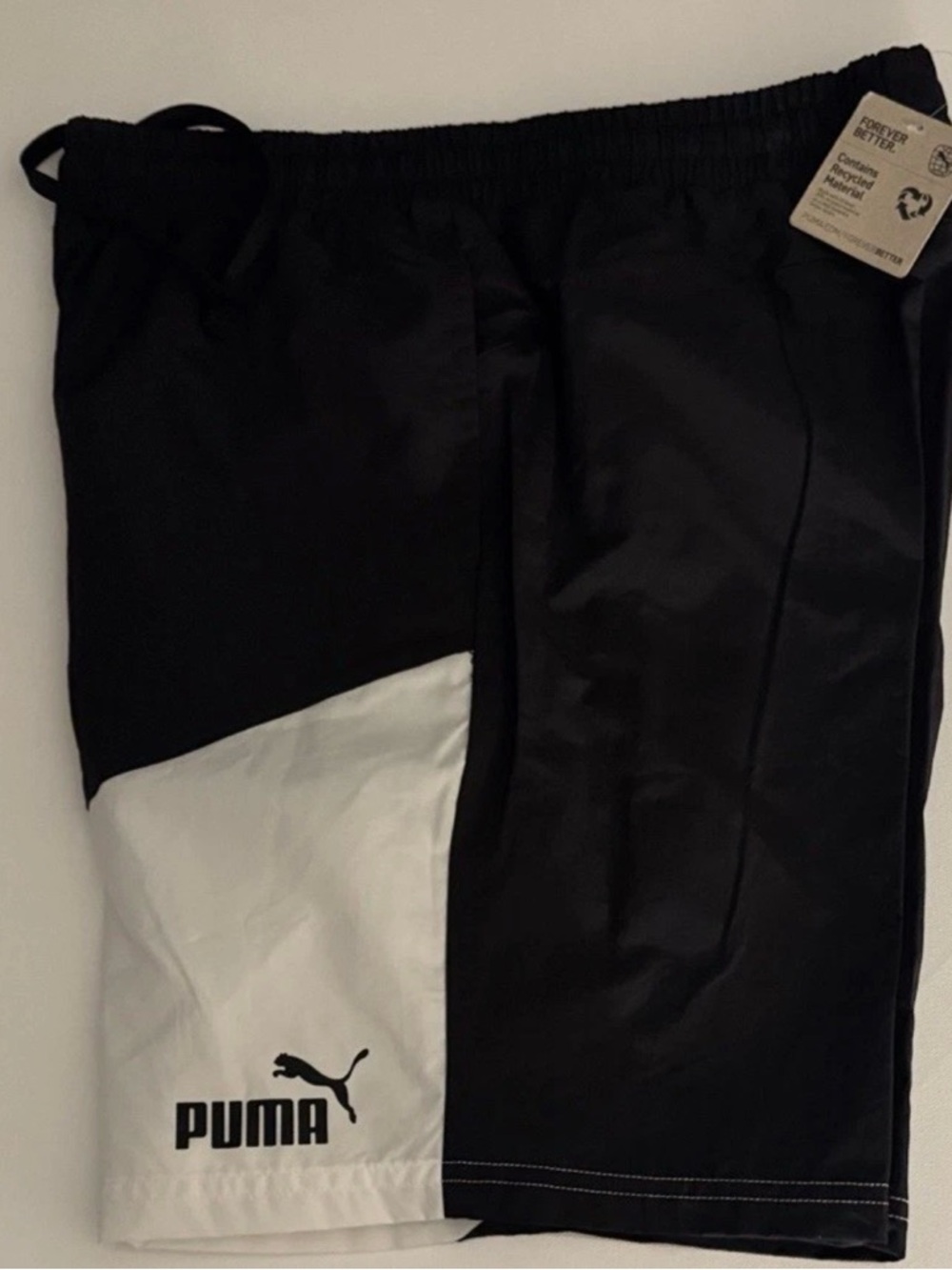 Puma Shorts Mens Medium Black Woven